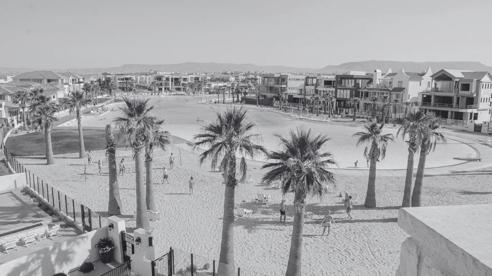 Beachfront venue at a DBF in-person event