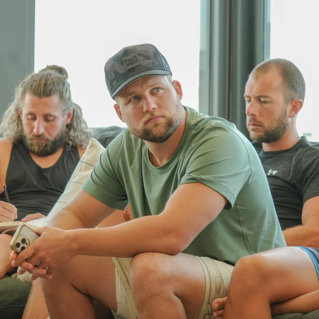 Members listening during a working session